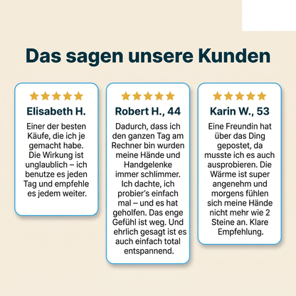 Lockere, warme Hände in 15 Minuten – mit dem Vervana Pro